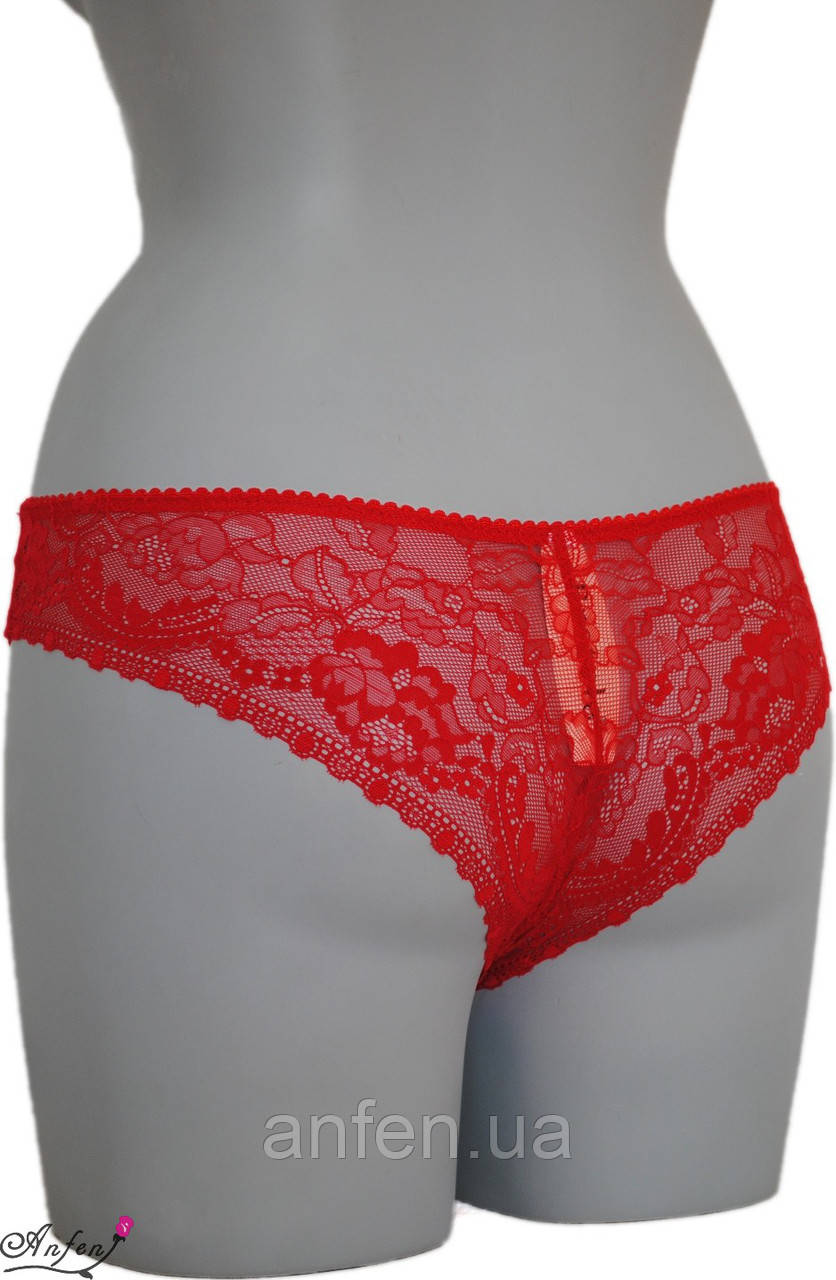 Трусики Bretele з вузьким боком і ніжним мереживом