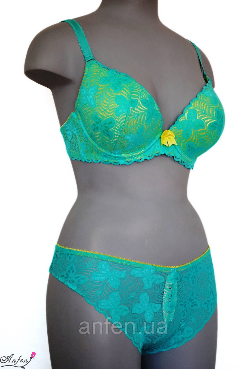 Мереживний комплект Bretele із напів пуш-ап