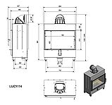 Каминна топка KRATKI LUCY 14 (зі стенда для г. Київ), фото 4