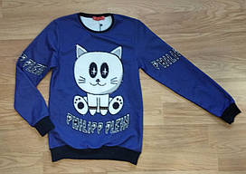 Стильна кофта для дівчинки на флісі (на ріст 140 см, 152 см, 158 см) Туреччина 158