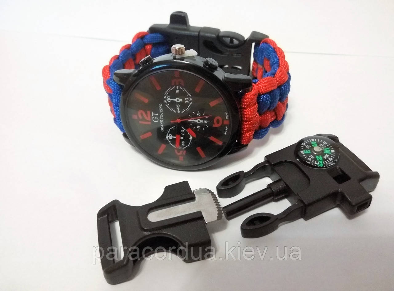 Часы GT ,браслет выживания 5 в 1,мужские