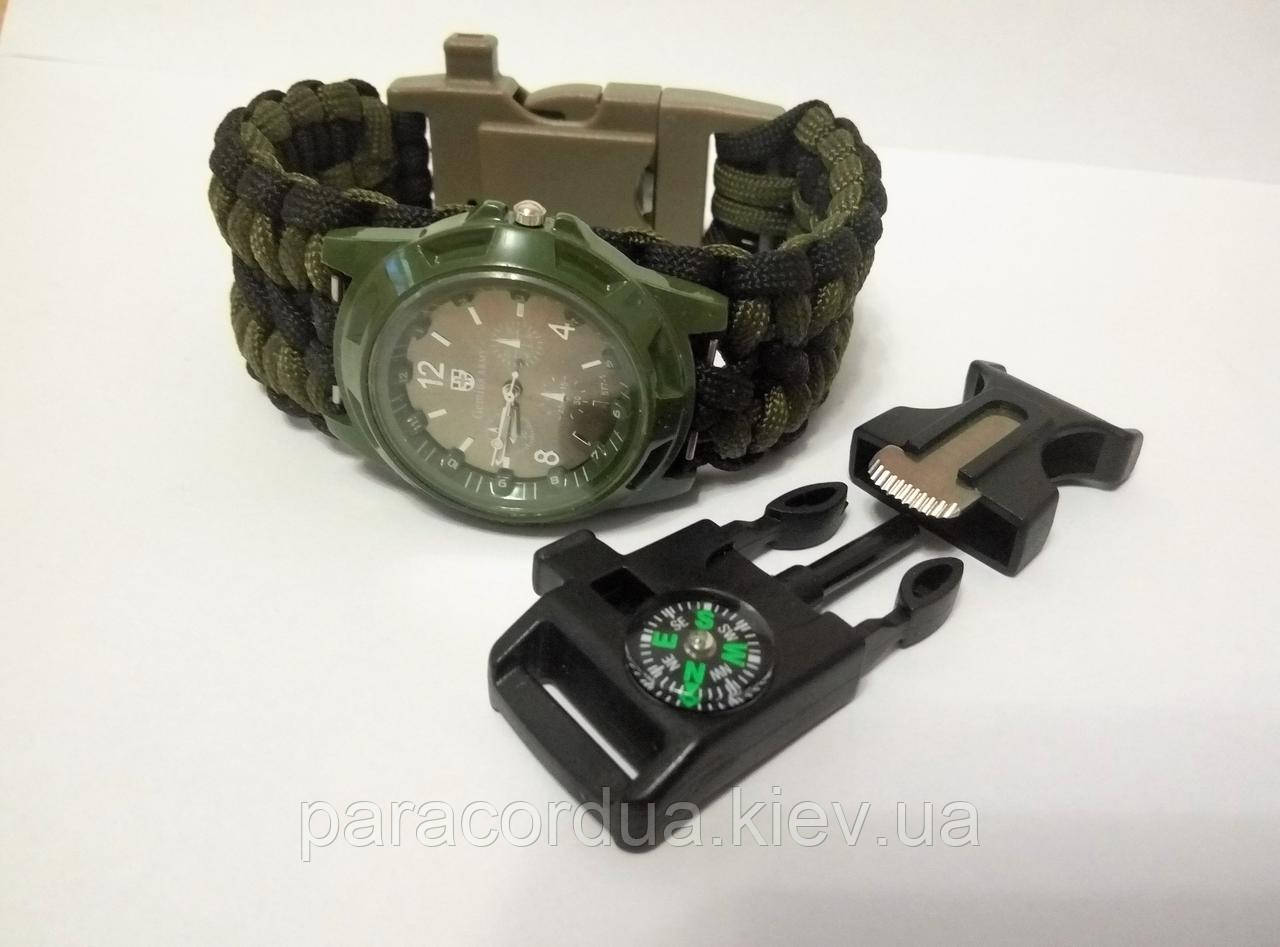 Годинник Gemius Army ,браслет виживання 5 в 1,чоловічі