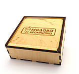 Сувенірна коробочка "Медова Крамничка" дерево, фото 3