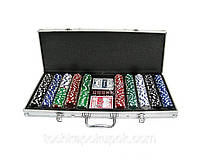Покерный набор на 500 фишек с номиналом №500N,все для покера