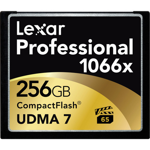 Карта пам' яті Lexar 256GB Professional 1066x Compace Flash Memory Card (UDMA 7)