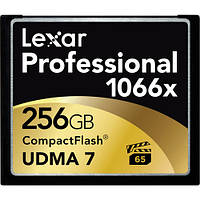 Карта памяти Lexar 256GB Professional 1066x Compact Flash Memory Card (UDMA 7)