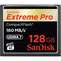 Карта памяти SanDisk 128GB Extreme Pro CompactFlash Memory Card (160MB/s)