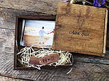 Дерев'яне паковання для світлин 10*15 і флешки, фото 8