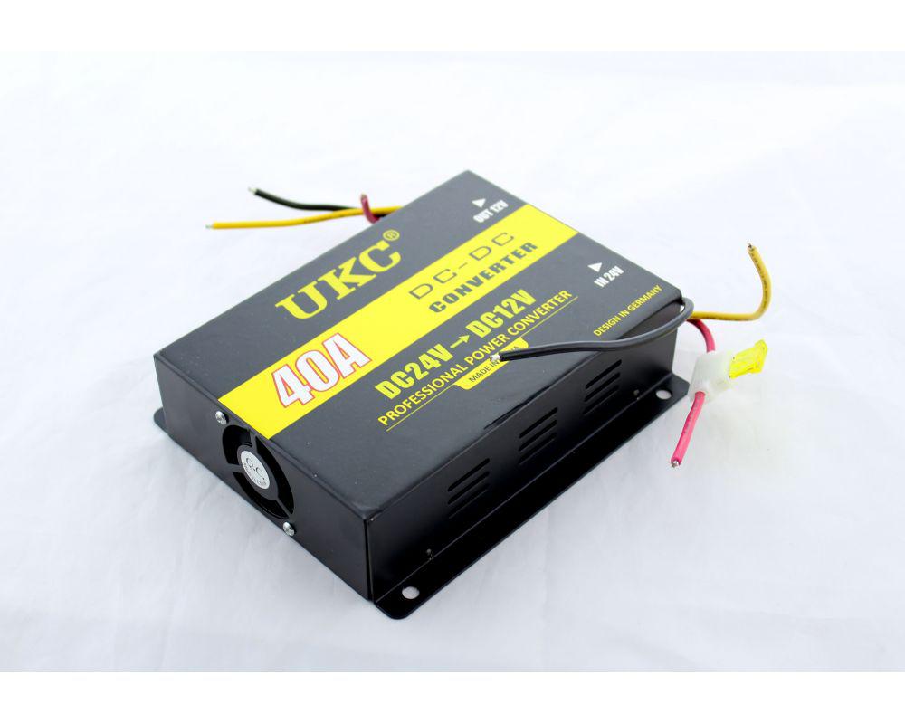 Перетворювач (інвертор) DC/DC 24v-12v 40A, фото 1
