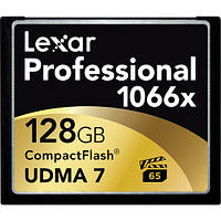 Карта пам’ яті Lexar 128GB Professional 1066x Compact Flash Memory Card (UDMA 7)