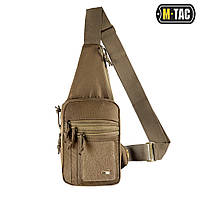 M-TAC сумка армійська наплічна з ліпучкою COYOTE