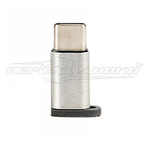 Перехідник micro USB 2.0 Female to USB Type-C, фото 3