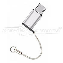 Перехідник micro USB 2.0 Female to USB Type-C, фото 2