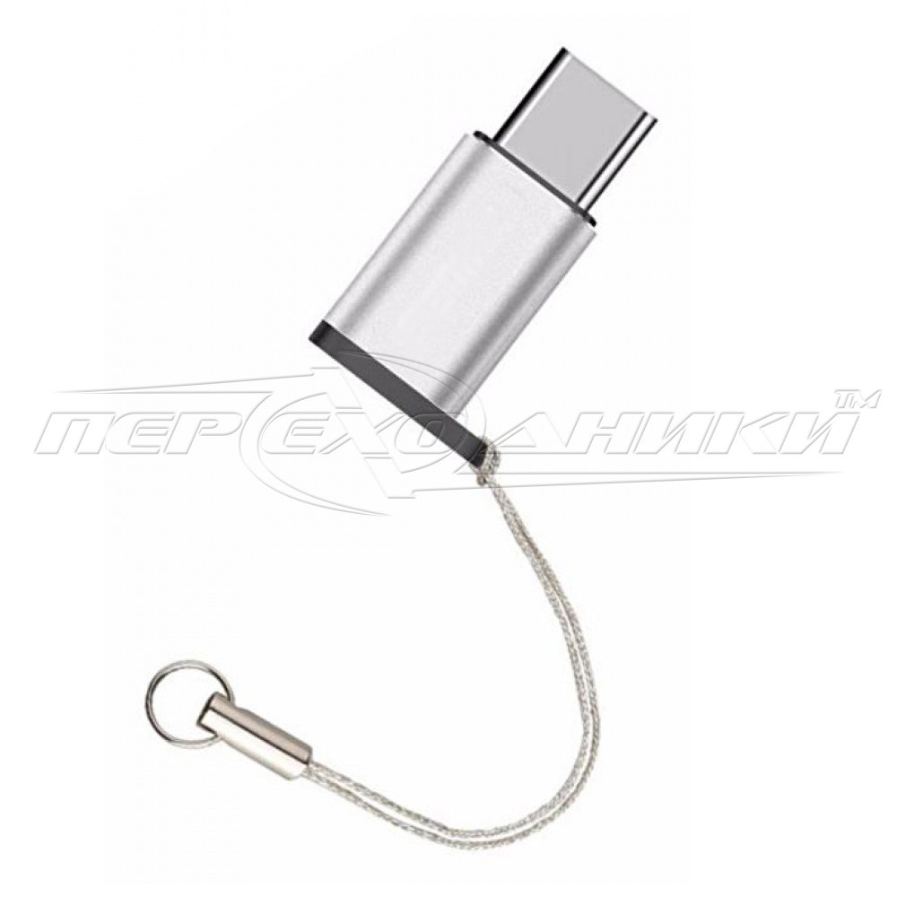 Переходник micro USB 2.0 Female to USB Type-C - фото 4 - id-p419909294