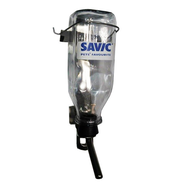 Пляшка Savic Glass Bottle з кріпленням в клітку, 1 л