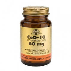 Коензим Q-10 капсули 60 мг, 30 шт., Согар/Solgar