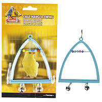 Гойдалки Karlie-Flamingo Swing+Abacus+Bell для птахів, 10х13 см