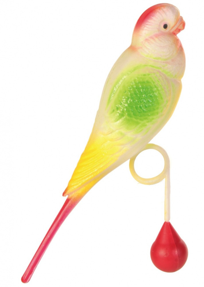 Іграшка Trixie Parakeet for Perch для птахів пластикова, папужка, 15 см