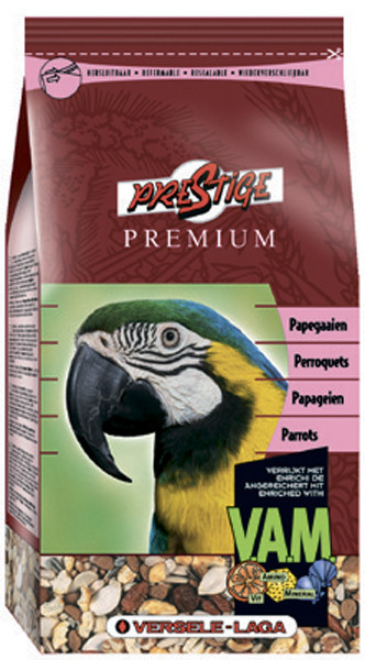 Корм Versele-Laga Prestige Premium Parrots для великих папуг, 15 кг