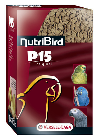 Корм Versele-Laga NutriBird P15 Original Maintenance для великих папуг, з горіхами, 1 кг