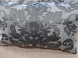 Комплект декоративних подушок Firanka Damask 43х26см 2шт сірі (п_0423), фото 4