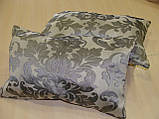 Комплект декоративних подушок Firanka Damask 43х26см 2шт сірі (п_0423), фото 5