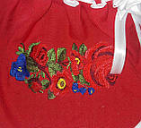Костюм в національному стилі "Яскрава поляна" з вишивкою для дівчаток, 2-12 років, 300/250 (ціна за 1 шт. + 50 гр.), фото 6