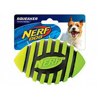 Іграшка Hagen Nerf Spiral Squeak Football для собак, 8.5 см
