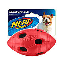 Игрушка Hagen Nerf TPR Crunch Bash Football для собак, 10.16 см