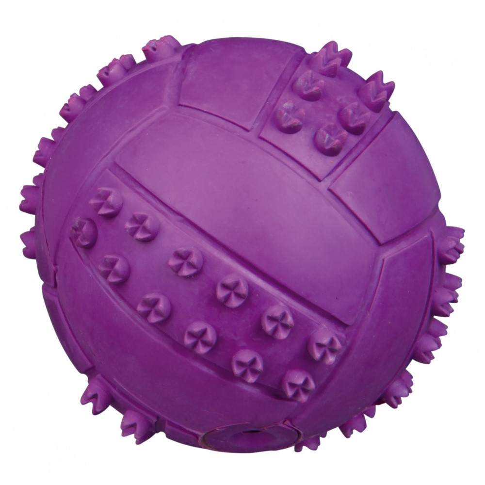 М'яч Trixie Toy Ball для собак гумовий, з пискавкою, 6 см, фото 1