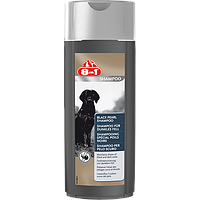 Шампунь 8 in 1 Black Pearl Shampoo для собак темних забарвлень, 250 мл
