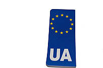 Наклейка на номерний знак "Євро UA"
