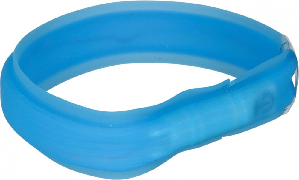 Ошейник Trixie USB Flash Light Band для собак широкий силиконовый, светящийся, 50 см
