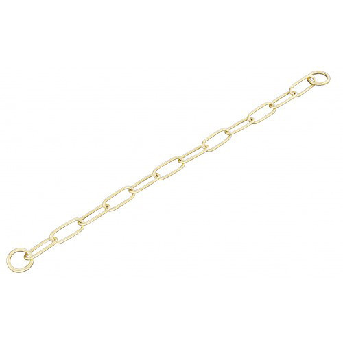 Нашийник Sprenger Extra Long Link для собак широке ланка, полірована латунь, 59 см