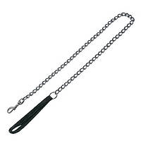 Повідець-ланцюг Karlie-Flamingo ChainLead Soft Grip для собак чорний, 120 см