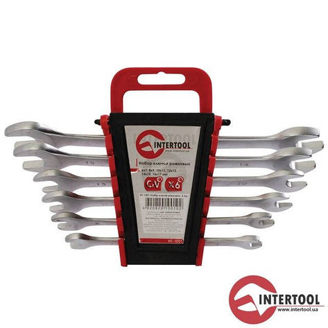 Набір ріжкових ключів Intertool HT-1001, фото 1