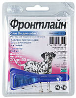 Капли Merial FRONTLINE Spot-On блох и клещей для собак 20-40 кг