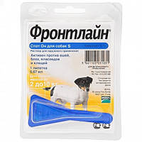 Капли Merial FRONTLINE Spot-On блох и клещей для собак 2-10 кг