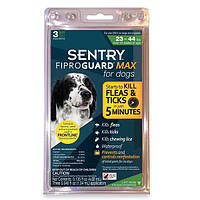 Капли FiproGuard Max (Фипрогард) блох и клещей для собак 10-20 кг, 1,34 мл