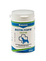 Кормовая добавка Canina Biotin Forte для собак, здоровье кожи и шерсти, 60 шт