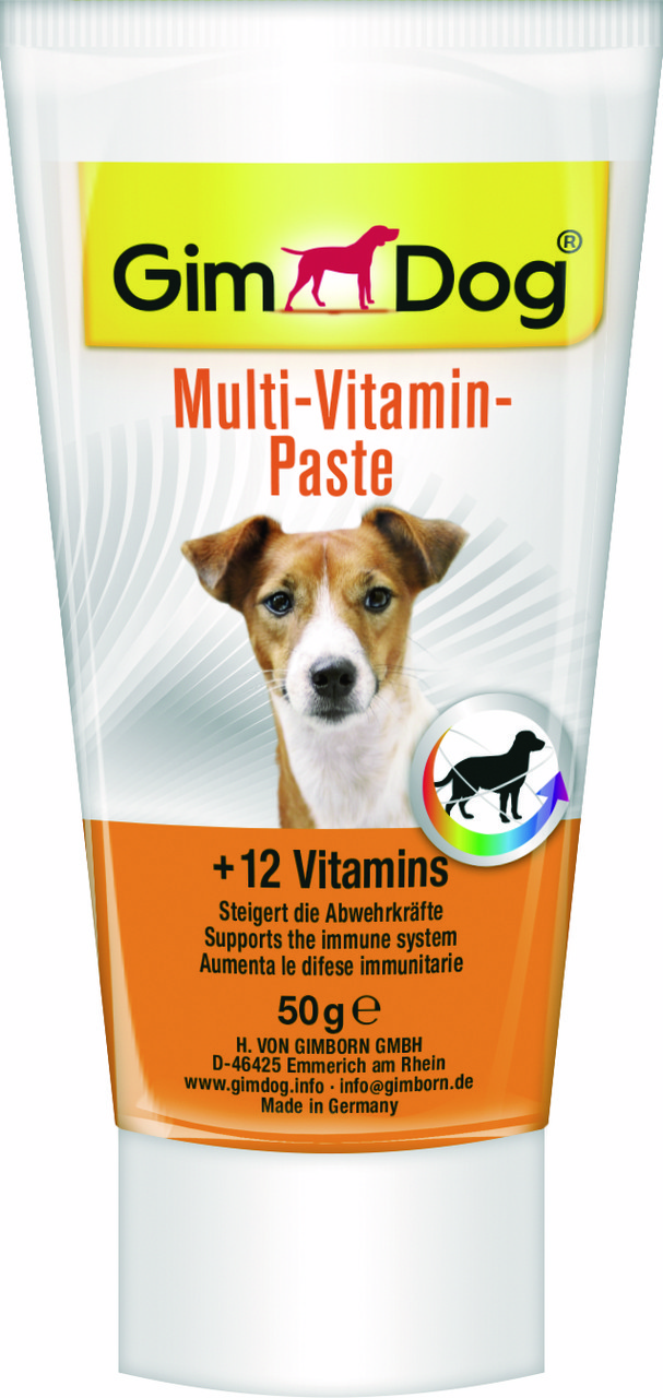 Витаминная паста GimDog Multi-Vitamin Paste для собак общеукрепляющая, 50 г - фото 1 - id-p658148888