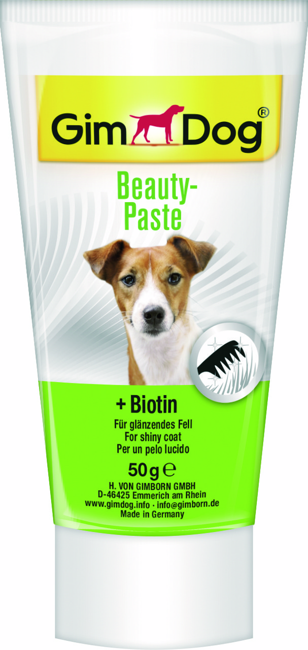 Витаминная паста GimDog Beauty Paste для собак с биином, 50 г - фото 1 - id-p658148889