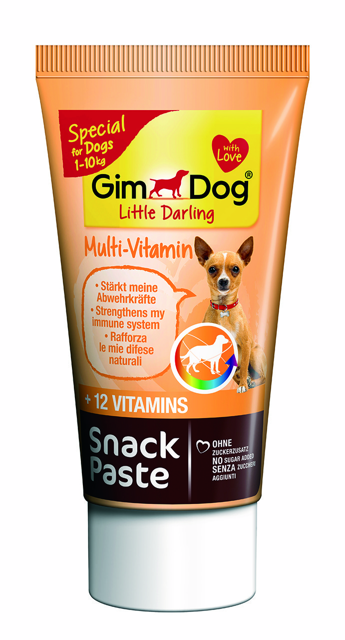 Витаминная паста GimDog Little Darling Multi-Vitamin Paste для собак мелких пород, 50 г - фото 1 - id-p658148886