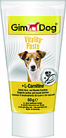 Вітамінна паста GimDog Vitality Paste для собак з L-карнитином, 50 г