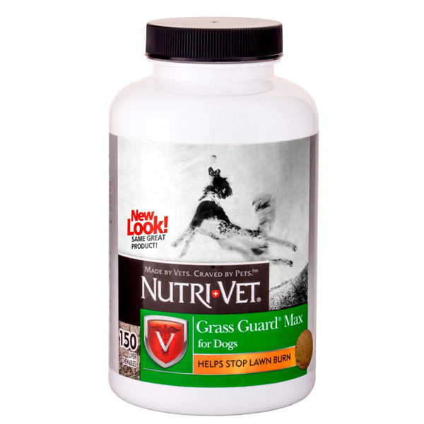 Витаминная добавка Nutri-Vet Grass Guard для собак, нормализация PH мочи, 150 таб - фото 1 - id-p658149100