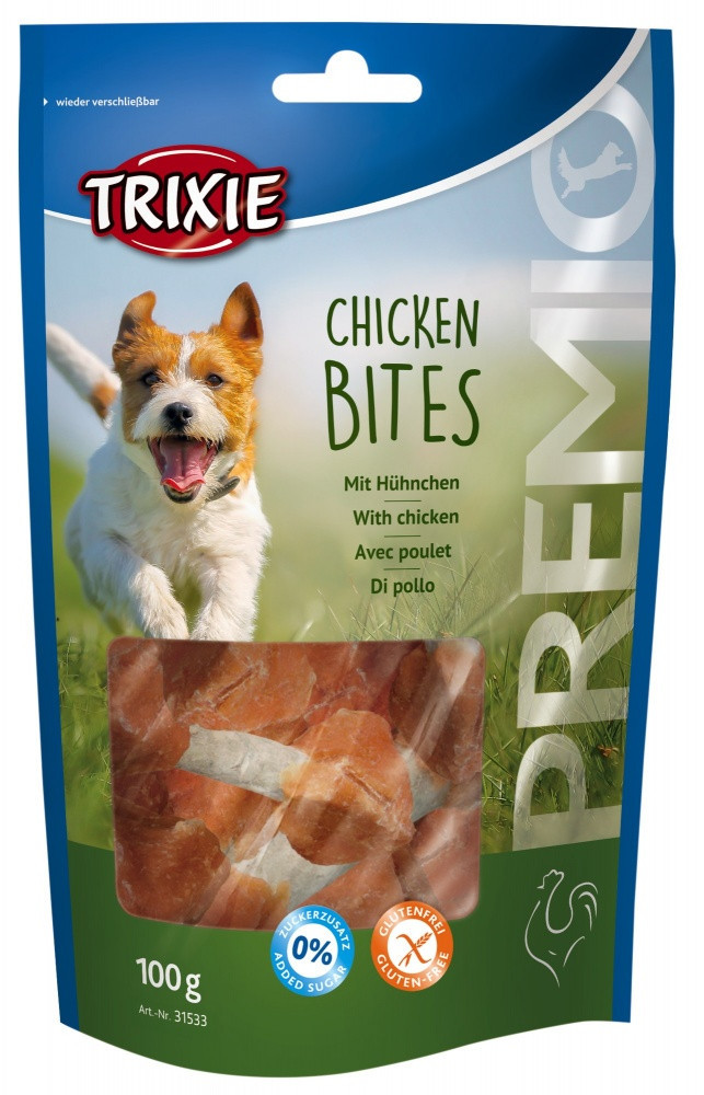 Ласощі Trixie Premio Chicken Bites для собак з куркою, 100 г