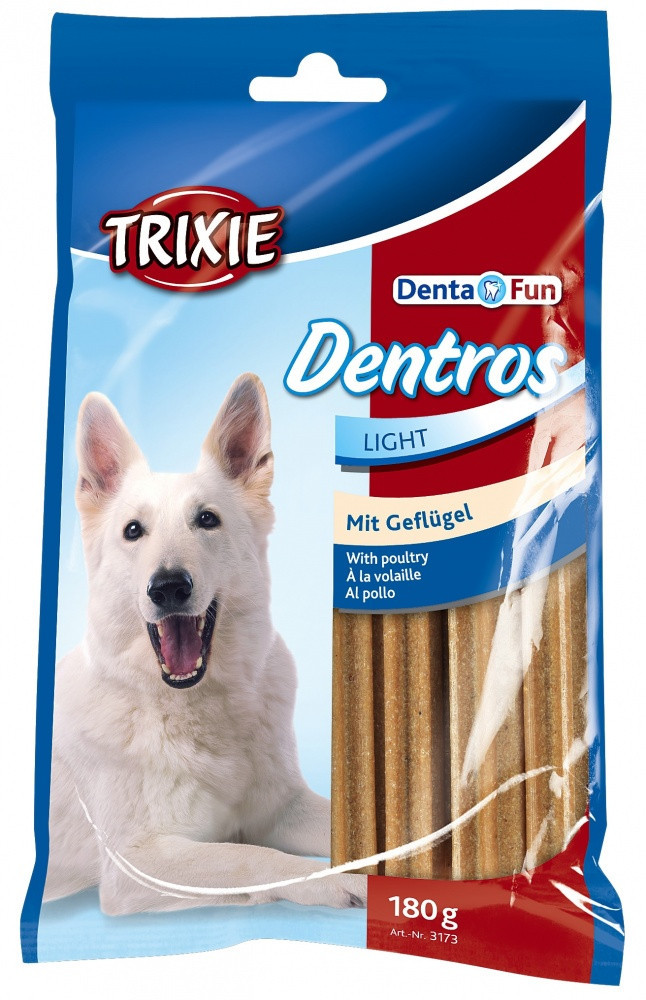 Ласощі Trixie Dentros для собак жувальний, з куркою, 180 г
