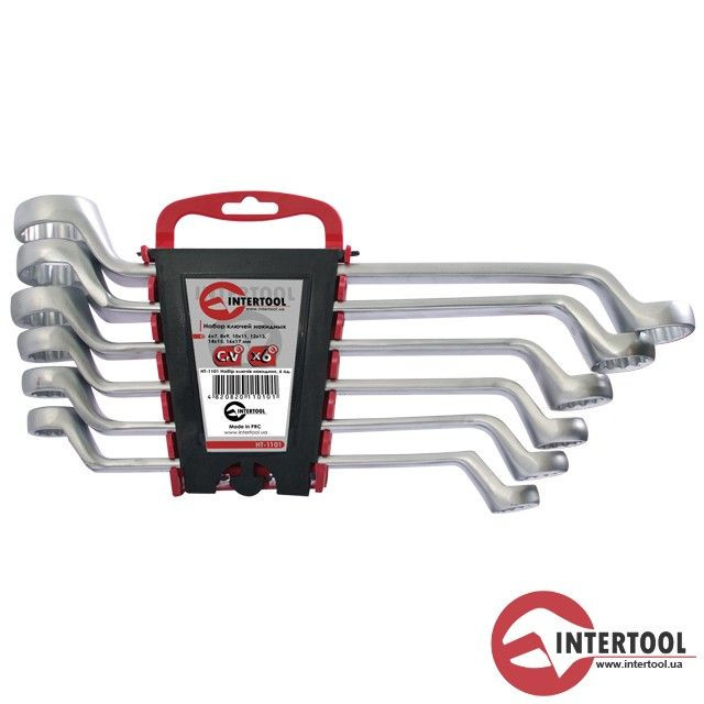 Набір накидних ключів Intertool HT-1101 6шт