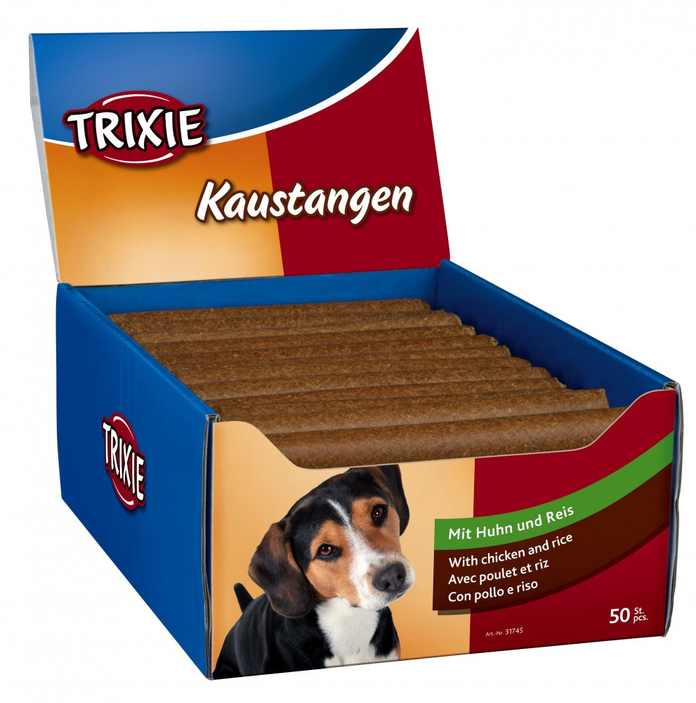 Ласощі Trixie Chewing Sticks для собак з куркою, 50 шт