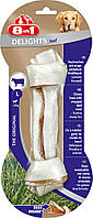 Кость 8 in 1 Delights Beef Bone L для собак жувальна, з яловичиною,20 см